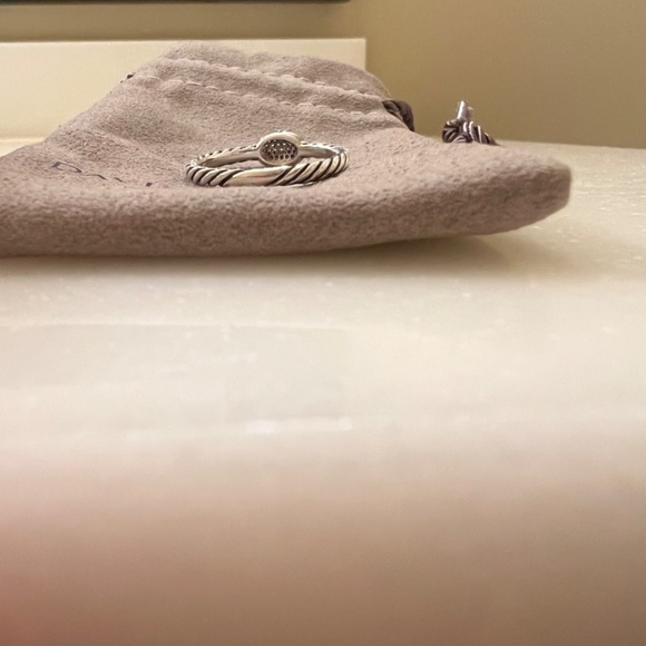 David Yurman Cable Collectible Oval Ring Size 7 - Picture 2 of 4